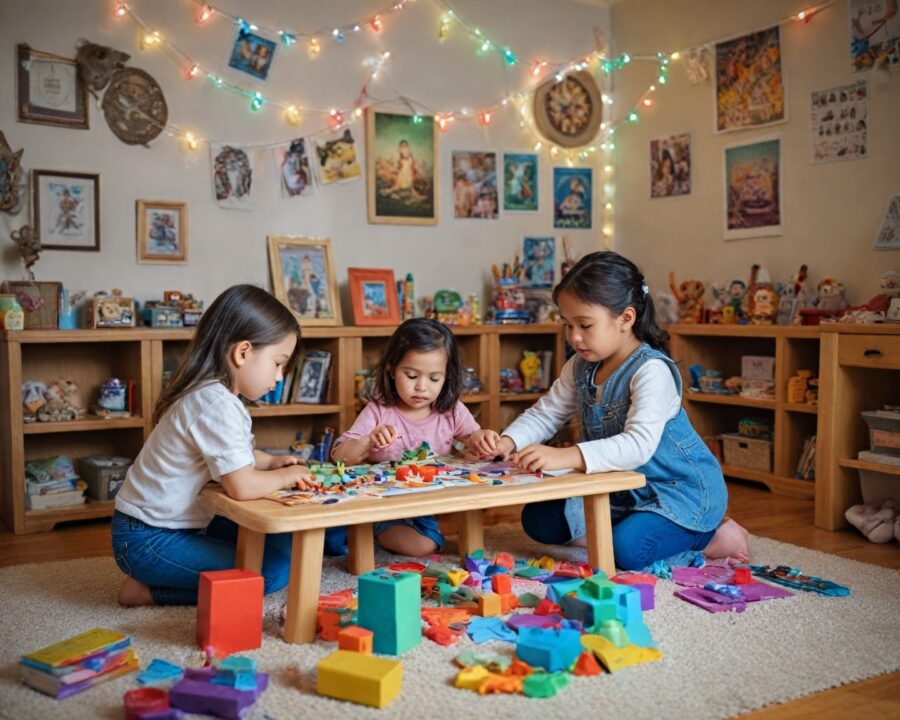 Como Organizar Brincadeiras Criativas e Divertidas em Casa para Crianças