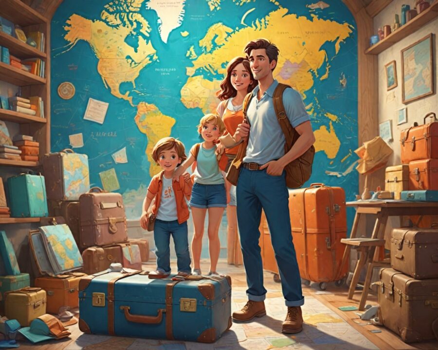 Como economizar em viagens em família com crianças