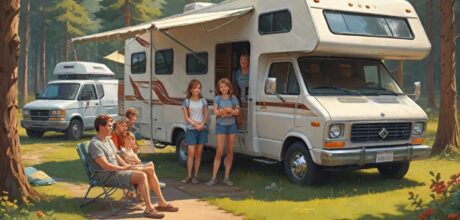 Viagem de motorhome com a família: guia para iniciantes