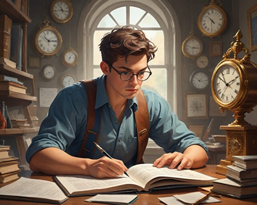 Como organizar uma rotina de estudos com pouco tempo