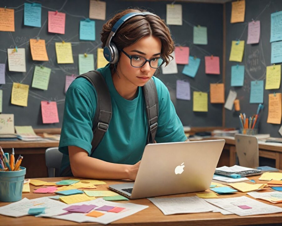 Como estudar com vídeos e anotações de forma eficiente