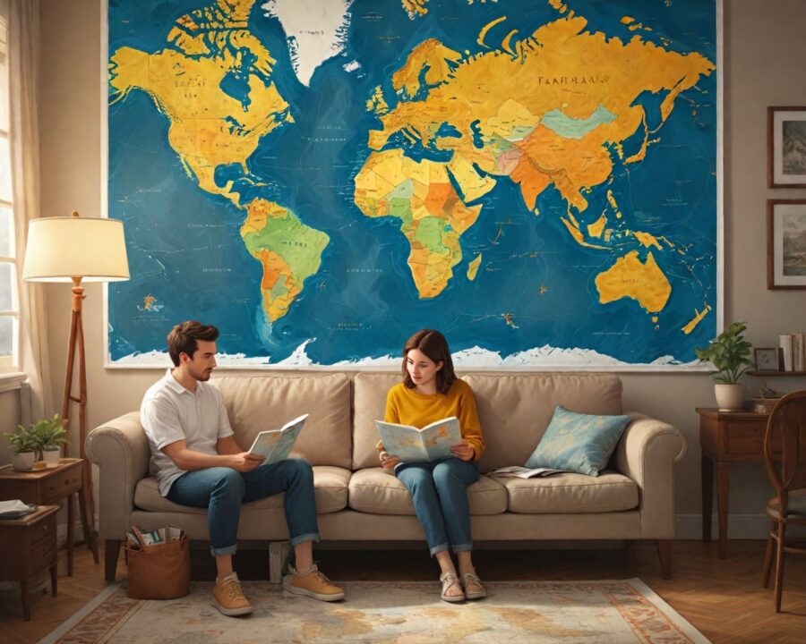 Como planejar viagens com avós e crianças sem estresse