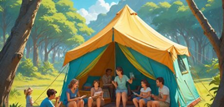 Dicas de campings organizados para famílias no Brasil