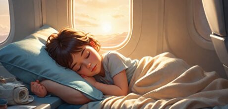 Como manter a rotina de sono das crianças durante viagens