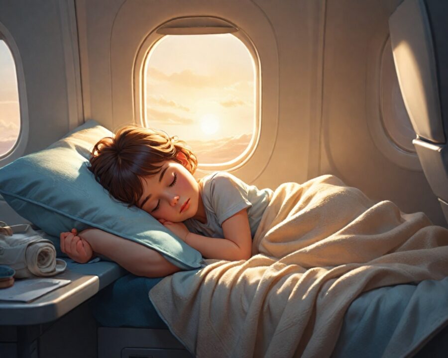 Como manter a rotina de sono das crianças durante viagens