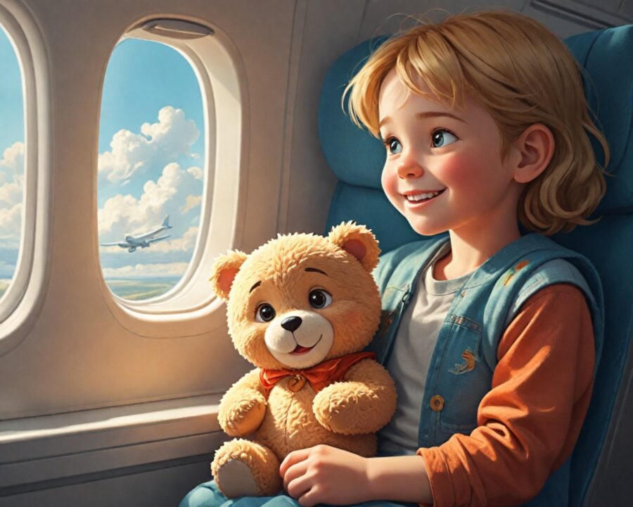 Como fazer a criança se sentir segura durante a viagem