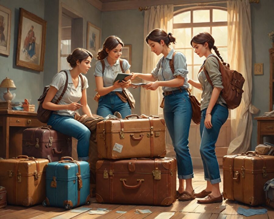 Como dividir os cuidados das crianças durante a viagem: guia prático