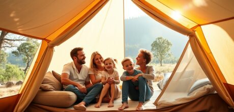 Melhores Glamping para Família com Conforto