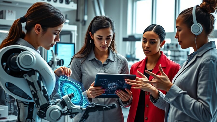 Mulheres na Robótica e Inteligência Artificial